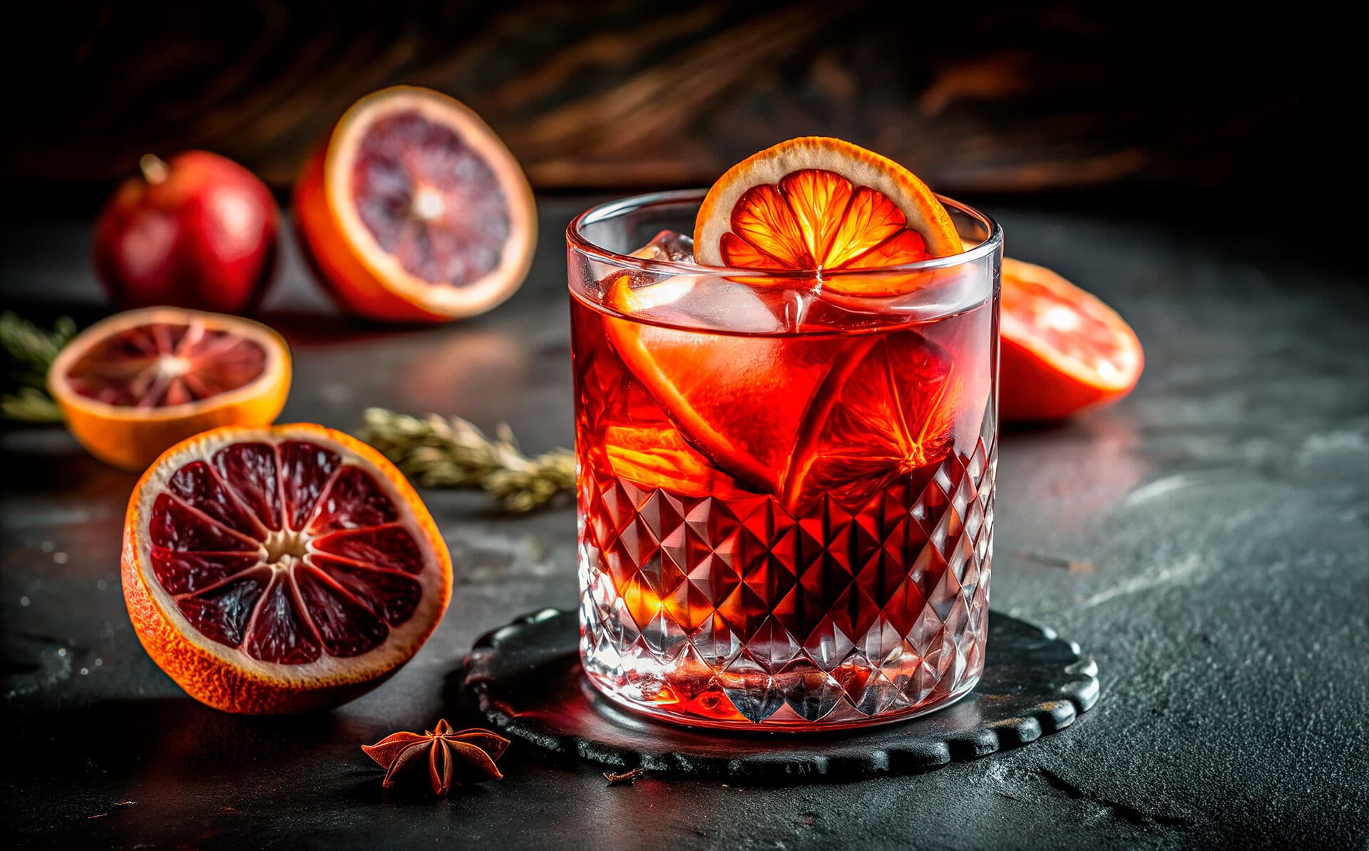 IBÁ Blood Orange Negroni